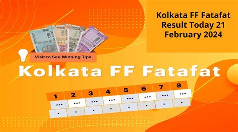 kolkata fatafat february